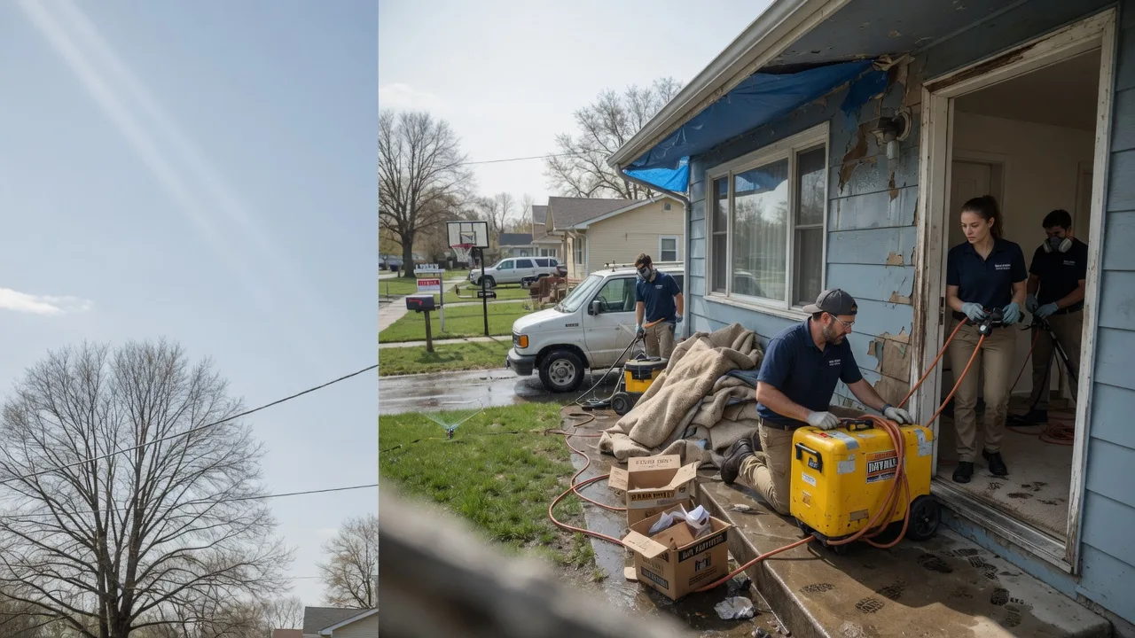 Basement Flood Cleanup in Colliers, WV near me